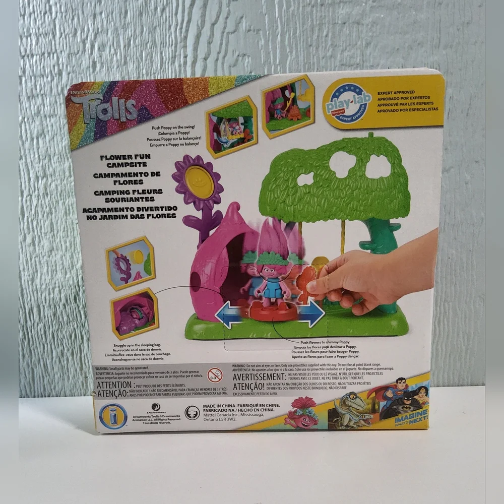 Fisher-Price Trolls Flower‎ Fun Campsite